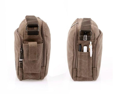 Besace Professionnelle à Bandoulière Style Rétro - CoinConfort