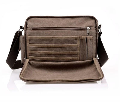 Besace Professionnelle à Bandoulière Style Rétro - CoinConfort