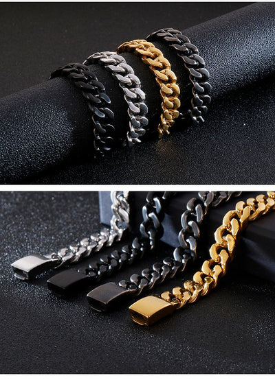 Bracelet pour Homme Style Cuban - CoinConfort