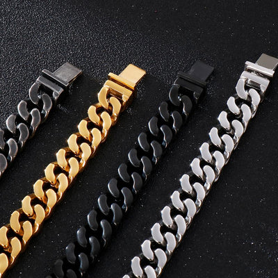 Bracelet pour Homme Style Cuban - CoinConfort