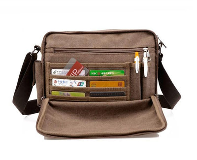 Besace Professionnelle à Bandoulière Style Rétro - CoinConfort