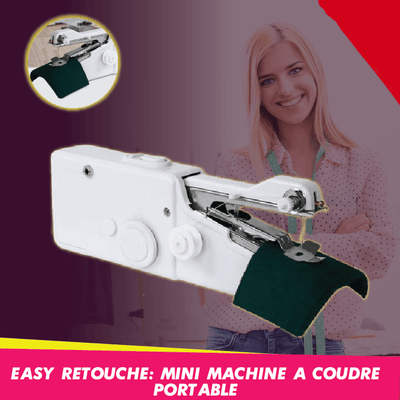 EASY RETOUCHE: Mini Machine à coudre portable - CoinConfort