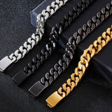Bracelet pour Homme Style Cuban - CoinConfort