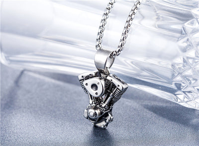 Collier Moto Vintage Homme