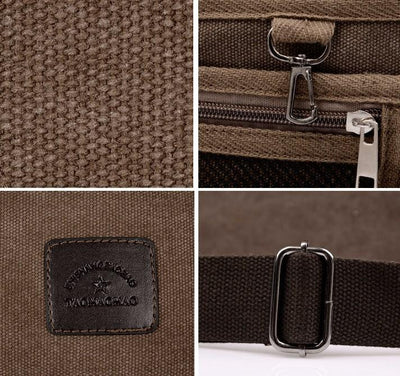 Besace Professionnelle à Bandoulière Style Rétro - CoinConfort