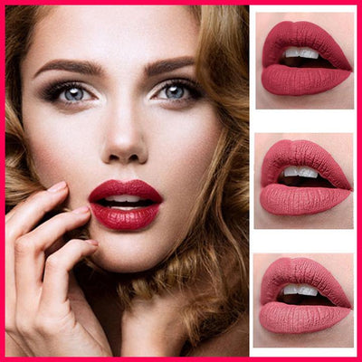 Coffret 12 Crayons à Lèvres "VELVET PERFECT" - CoinConfort