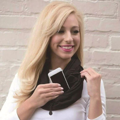 Écharpe avec Poche Magique - CoinConfort