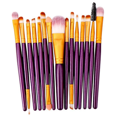 BrushSet™ | 15 pinceaux pour maquillage | Make-Up - CoinConfort