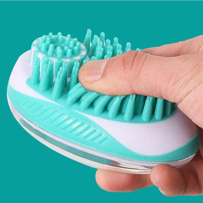 WashDog™ Brosse de bain 2 en 1 pour animaux de compagnie | Chien - CoinConfort