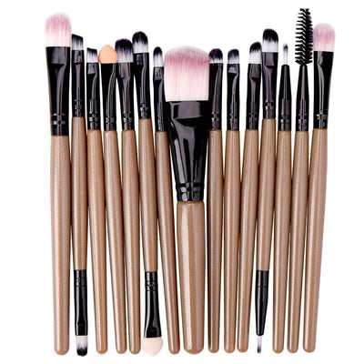 BrushSet™ | 15 pinceaux pour maquillage | Make-Up - CoinConfort