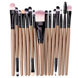 BrushSet™ | 15 pinceaux pour maquillage | Make-Up - CoinConfort