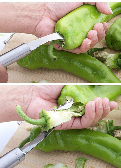 Jalacorer™ | couteau pour Jalapeños | Cuisine - CoinConfort