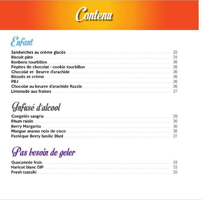 50 Recettes Exclusives de Sorbets - eBook - CoinConfort