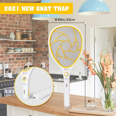 Raquette électrique 3 en 1 pour insectes - CoinConfort