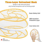 Raquette électrique 3 en 1 pour insectes - CoinConfort