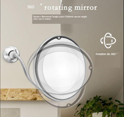 MIROIR DE MAQUILLAGE PIVOTANT À 360° | MAKE UP - CoinConfort