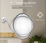 MIROIR DE MAQUILLAGE PIVOTANT À 360° | MAKE UP - CoinConfort