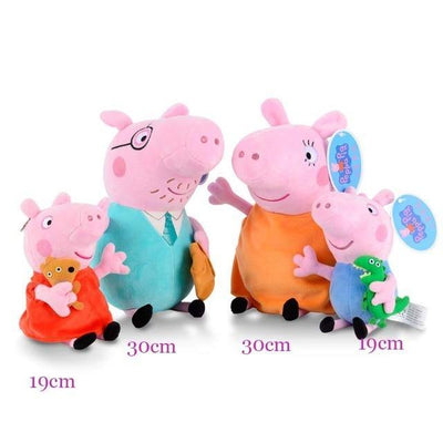 4 Peluches "Peppa Pig" - CoinConfort