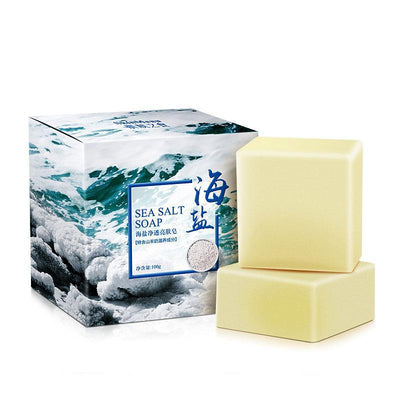 Savon au sel de mer naturel et au lait de chèvre (1 acheté = 1 gratuit) - CoinConfort