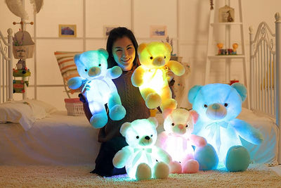 Léo l'Ours Lumineux 50 cm - CoinConfort