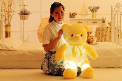 Léo l'Ours Lumineux 50 cm - CoinConfort