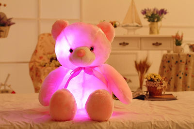 Léo l'Ours Lumineux 50 cm - CoinConfort