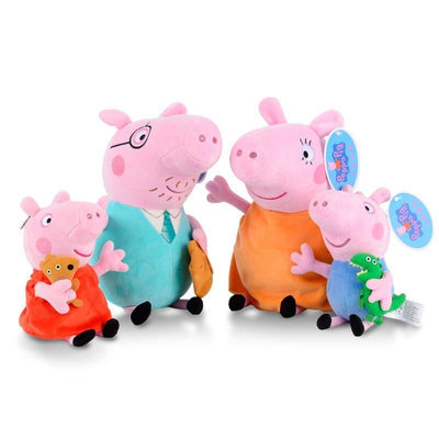 4 Peluches "Peppa Pig" - CoinConfort