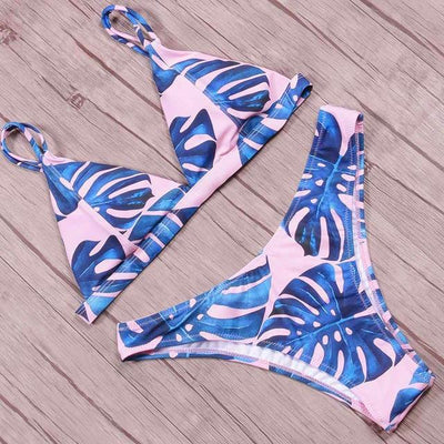 Maillot Push-up 2 Pièces à Bretelles - CoinConfort