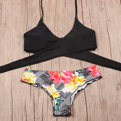 Maillot Push-up 2 Pièces à Bretelles - CoinConfort