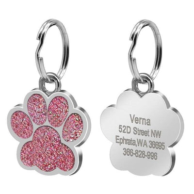 Pendentif Collier Anti-Perte pour chat/chien Personnalisé - CoinConfort