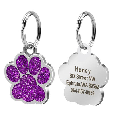 Pendentif Collier Anti-Perte pour chat/chien Personnalisé - CoinConfort