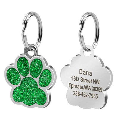 Pendentif Collier Anti-Perte pour chat/chien Personnalisé - CoinConfort