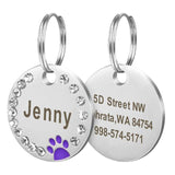 Pendentif Collier Anti-Perte pour chat/chien Personnalisé - CoinConfort