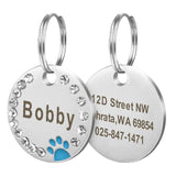 Pendentif Collier Anti-Perte pour chat/chien Personnalisé - CoinConfort