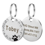 Pendentif Collier Anti-Perte pour chat/chien Personnalisé - CoinConfort
