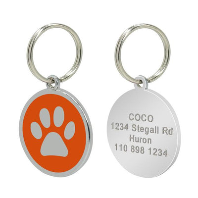Pendentif Collier Anti-Perte pour chat/chien Personnalisé - CoinConfort