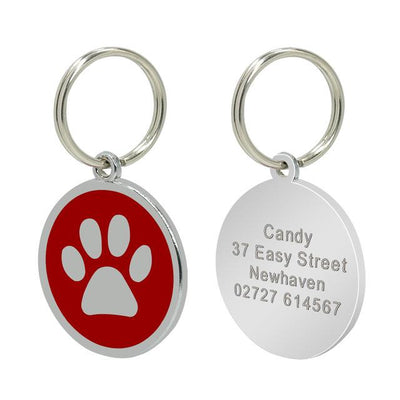 Pendentif Collier Anti-Perte pour chat/chien Personnalisé - CoinConfort