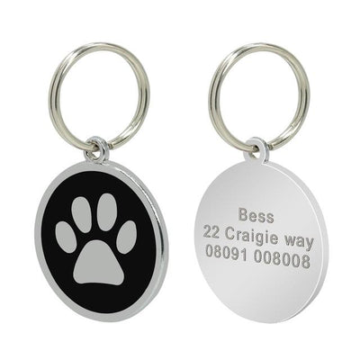 Pendentif Collier Anti-Perte pour chat/chien Personnalisé - CoinConfort
