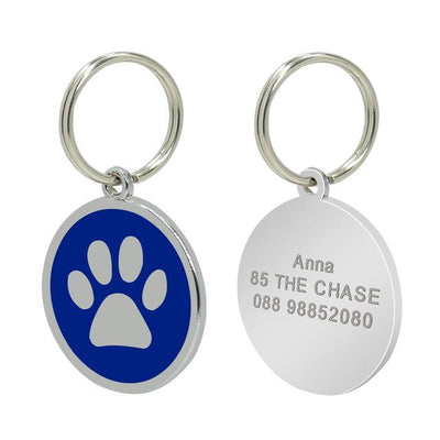 Pendentif Collier Anti-Perte pour chat/chien Personnalisé - CoinConfort