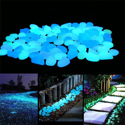 100 Galets Lumineux Phosphorescent - CoinConfort