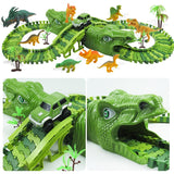 Jeu de piste - Rails jungle Jurassic Dinosaure - CoinConfort