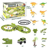 Jeu de piste - Rails jungle Jurassic Dinosaure - CoinConfort