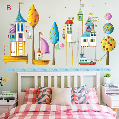 Stickers Mural pour Décoration de Chambre d'Enfants - CoinConfort