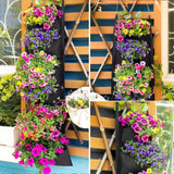 Pots de fleurs de jardinière suspendus verticaux - CoinConfort